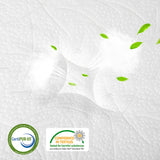 TeQsli Full Mattress 10 Inch, Sleep Cooler Eggshell Memory Foam and 7 Zone Pocket Innerspring Hybrid Mattress Medium Firm, Full Bed Mattress in a Box, 100-Night Trial, 10-Year Support TeQsli