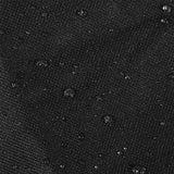 Sunnydaze Outdoor Firewood Log Rack Hoop and Cover Set - Powder-Coated Steel Round Firewood Rack and PVC Cover - Black - 24-Inch Sunnydaze