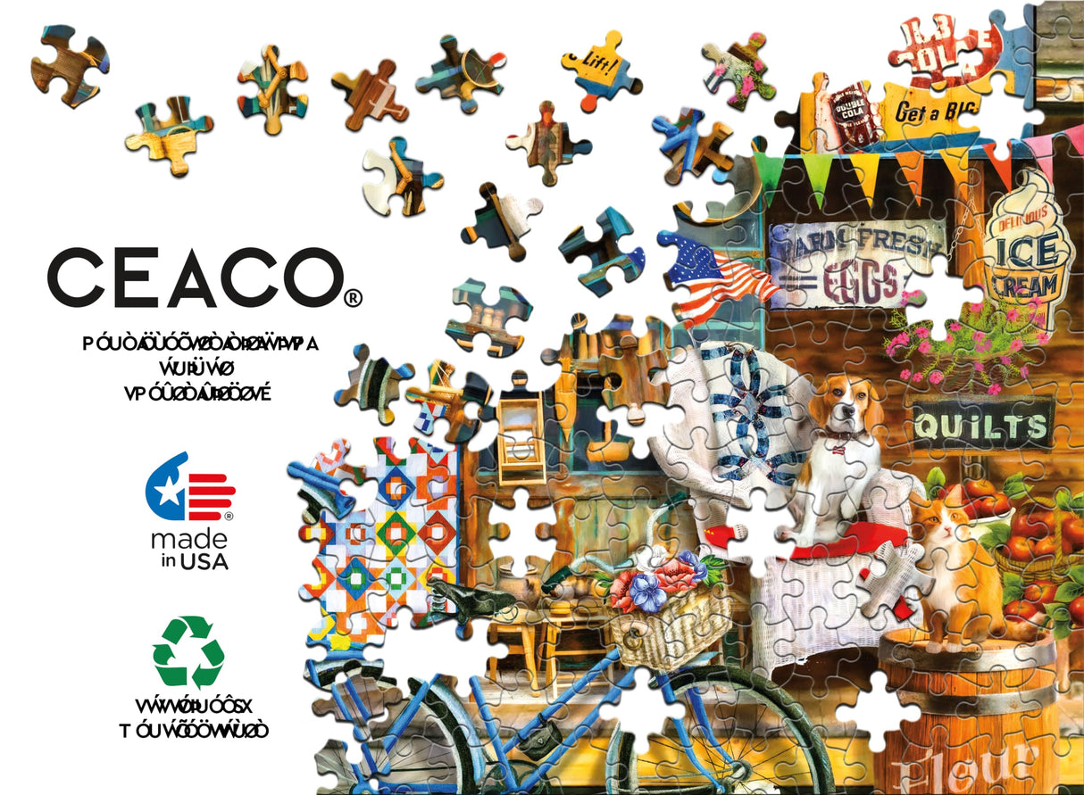 Ceaco - Tom Wood - The General Store - 1000 Piece Jigsaw Puzzle Ceaco