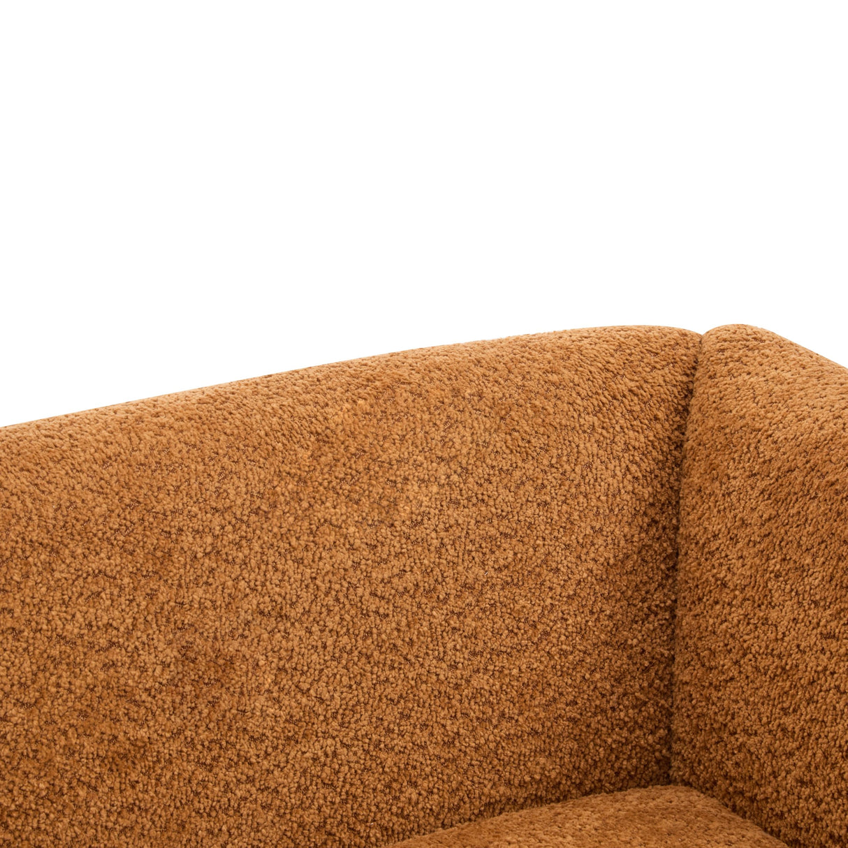 Christopher Knight Home Alma 63" Boucle Loveseat with Wood Legs, 2 Seater Sofa Couches for Living Room, Upholstered Couch Chair, Soft Seating Lounge Sofa Chair, Cozy Loveseat with Armrest, Caramel Christopher Knight Home