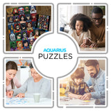 AQUARIUS DC Comics Puzzle Cast Faces (1000 Piece Jigsaw Puzzle) - Officially Licensed DC Comics Merchandise & Collectibles - Glare Free - Precision Fit - 20 x 28 Inches AQUARIUS
