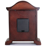 Bedford Clock Collection Redwood Mantel Clock with Chimes Bedford Clock Collection