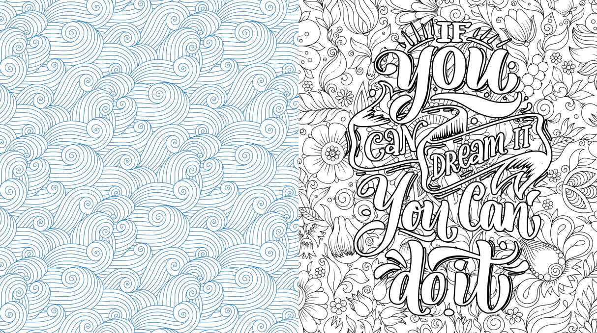Manifestation Coloring Book: Think Positive, Color Creatively (Chartwell Coloring Books) WoodArtSupply