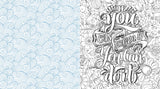 Manifestation Coloring Book: Think Positive, Color Creatively (Chartwell Coloring Books) WoodArtSupply
