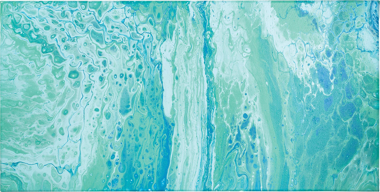 AMERICAN CRAFTS COLOR POUR PAINT KIT TIDAL WAVE, Multicolor 4 Fl Oz (Pack of 4) American Crafts