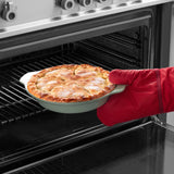 KitchenAid Vitrified Stoneware Pie Plate, 9-Inch, Pistachio KitchenAid