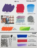 Crescent Creative Products Art & Illustration Watercolor Board, 11" X 14", White 3 Count Crescent