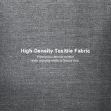 PURPLE LEAF 9 Pieces Outdoor Patio Dining Set All-Weather Aluminum Frame PE Rattan Outdoor Patio Furniture Set Rectangular Table and Chairs Set for 8 People Lawn Garden Backyard Deck, Grey PURPLE LEAF