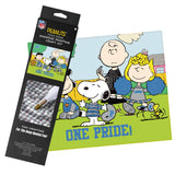 Sporticulture Snoopy Detroit Lions NFL Diamond Painting Craft Kit – Officially Licensed DIY Fan Art, Includes Pre-Sorted Gems, Stylus, Tray, and Instructions – Perfect for Framing and Display Sporticulture