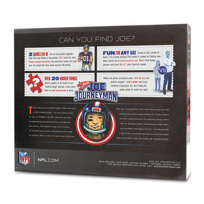 YouTheFan NFL Buffalo Bills Joe Journeyman Puzzle - 500-piece Team Color, 18" x 24" - Finished puzzle size