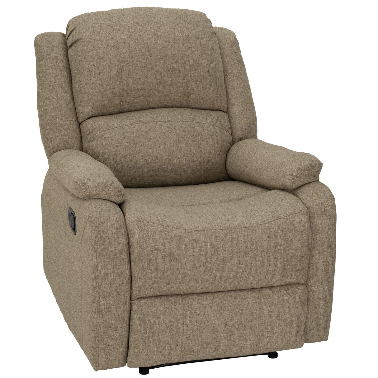RecPro Charles Collection | 30" Zero Wall RV Recliner | Wall Hugger Recliner | RV Living Room (Slideout) Chair | RV Furniture | RV Chair | Cloth (Oatmeal, 2 Chairs) RecPro