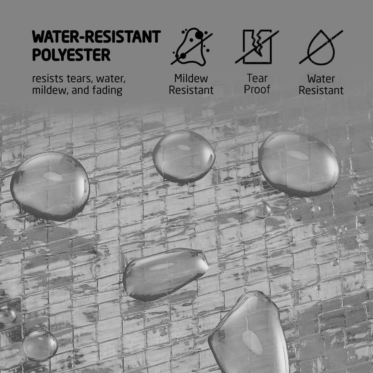 Zober Christmas Tree Storage Bag - Fits 9 Ft Artificial Trees - Plastic, Waterproof Christmas Tree Bag - Strong, Durable Handles - Labeling Card Slot - Gray ZOBER