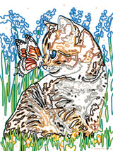 Ravensburger CreArt Best Friends Paint by Numbers Kit - Engage Your Kids Creatively | Complete Set for Beginner Artists | for Age 9 and Above | Ideal for Home Decor or Gift Ravensburger