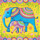 Ceaco - Groovy Animals - Elephants - 750 Piece Jigsaw Puzzle Ceaco