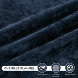 Tbfit 89" Cloud Modern Sofa, Comfy 3-Seater Couch w/Pillows, Pocketed Spring Seats, Plush Foam Cushions, Chenille Fabric Removable Cover, Soft Upholstered Living Room Furniture Home Apartment, Blue Tbfit