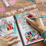 DIY Journal Kit for Girls - Great Gift for 8-14 Year Old Girl - Cool Birthday Easter Gifts Ideas for Teens - Fun, Cute Art & Crafts Kits for Tween Teenage Kids- Scrapbook & Diary Supplies Toy Set Pretty Me