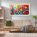 JOOZ Diamond Painting Kits for Adults - DIY 5D Large Diamond Art Kits for Adults Flowers, Full Drill Diamond Art Flowers Kit, Gem Art Kits for Home Wall Decor (27.5 X 15.7 Inch) JOOZ