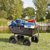 Gorilla Carts Heavy Duty Yard Dump Cart, Lawn and Garden Wagon, 1,200 Lb Capacity Gorilla Carts