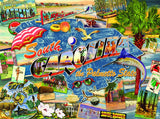 SUNSOUT INC - South Carolina - 1000 pc Jigsaw Puzzle by Artist: Kate Ward Thacker - Finished Size 20" x 27" - MPN# 70029 SunsOut