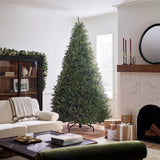 National Tree Company Artificial Full Christmas Tree, Green, Dunhill Fir, Includes Stand, 9 Feet National Tree Company
