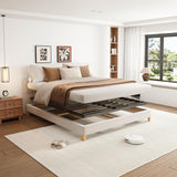 VIPSHOW 1.5 Inch Full Metal Box Spring with Round Corners - 3000 lbs Capacity, Low Profile Bed Slat Replacement Bunkie Board with Steel Slats, Noise-Free, Easy Assemble, Black VIPSHOW