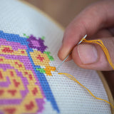 Dimensions Counted Cross Stitch Kit 'Garden Shed Snowman' 14 Count White Aida, 12'' x 14'' Dimensions