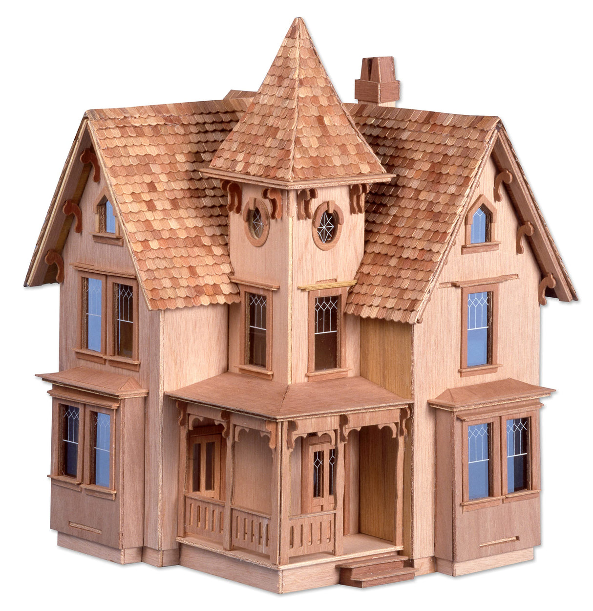 Greenleaf Fairfield Dollhouse Kit - 1/24 Scale Greenleaf