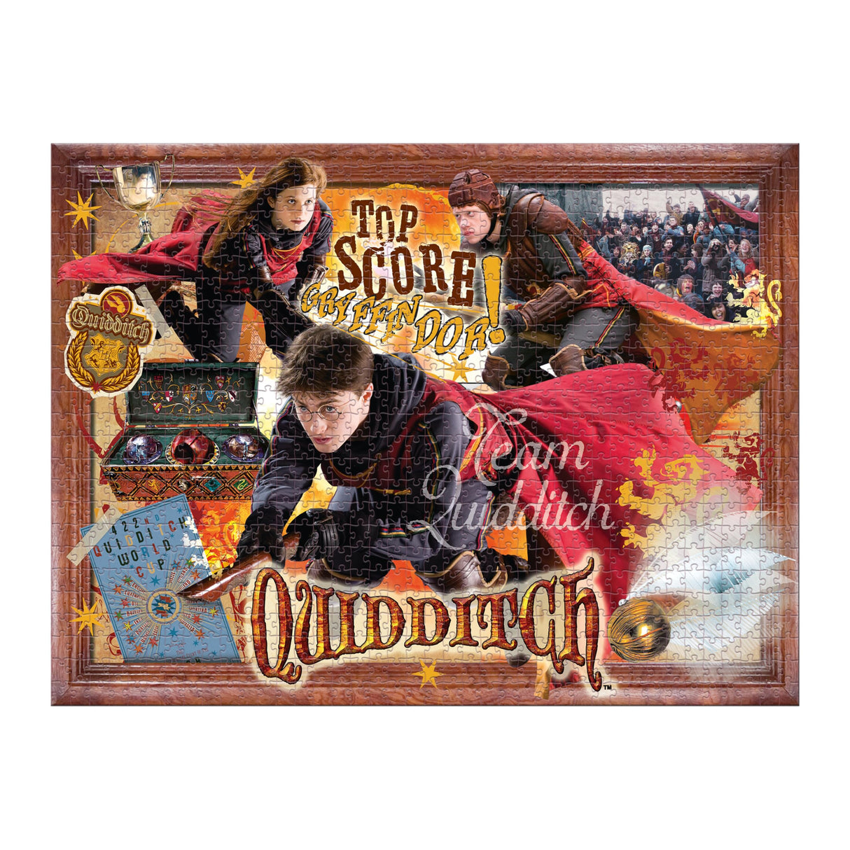 Winning Moves Games Harry Potter Quidditch 1000 Pc Jigsaw Puzzle Top Trumps