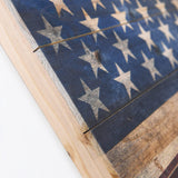Empire Art Direct American Flag Digital Print on Solid Wood Wall Art, 30" x 45" x 1.5", Ready to Hang Empire Art Direct