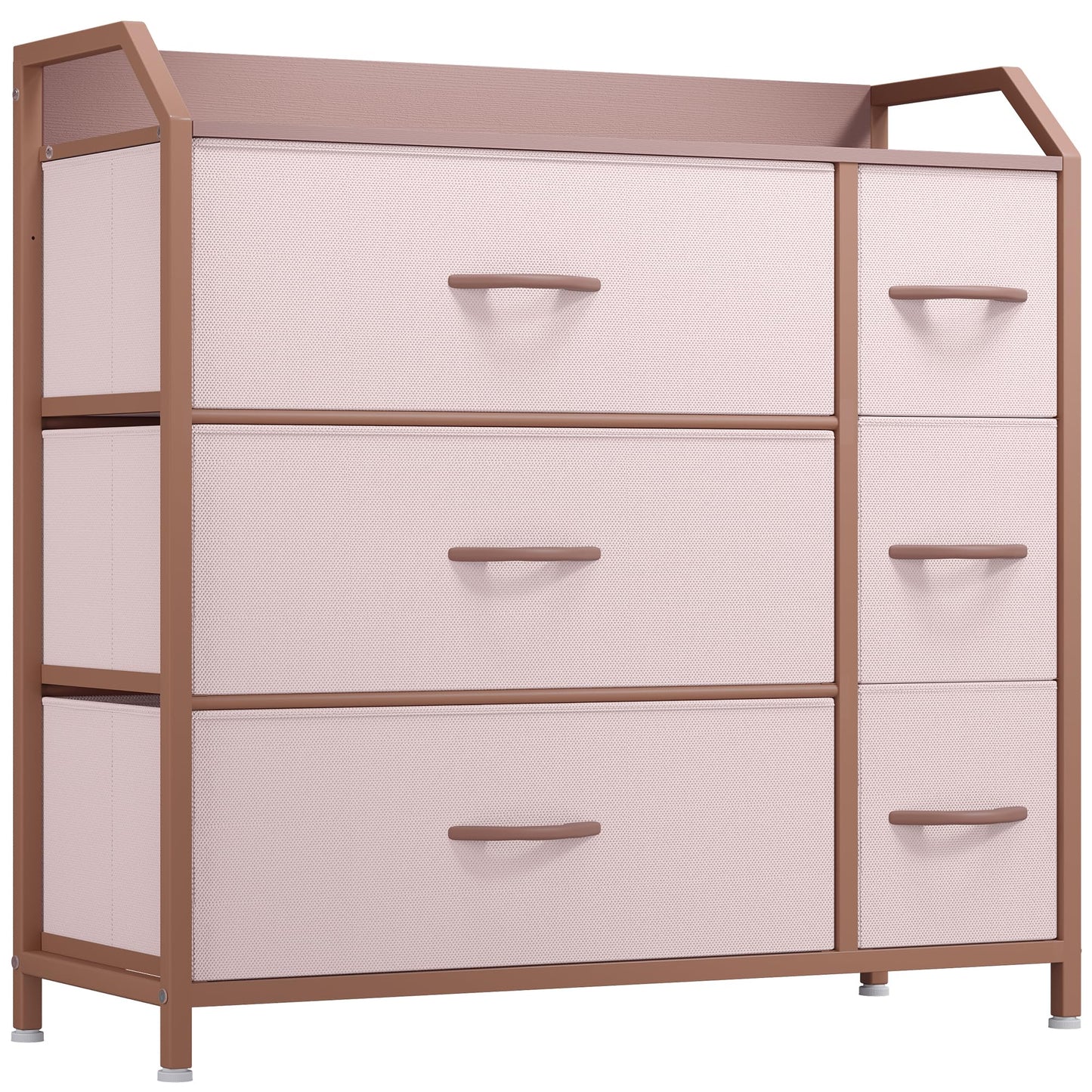 YITAHOME Dresser with 6 Drawers - Fabric Storage Tower, Organizer Unit for Bedroom, Living Room, Hallway, Closets