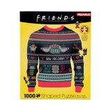 AQUARIUS - Friends TV Series Ugly Christmas Sweater Shaped 1000 Piece Jigsaw Puzzles AQUARIUS