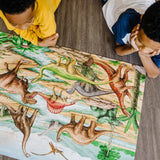 Melissa & Doug Dinosaurs Floor Puzzle - 48 Pieces (2 Feet x 3 Feet Assembled) - FSC Certified Melissa & Doug