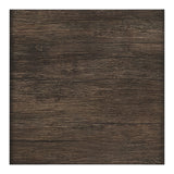 Lavish Home 3-Tier Industrial Bookshelf - Freestanding Open Bookcase for Home or Office Organization and Storage - Book Organizer (Brown Woodgrain) Lavish Home