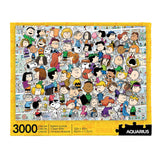 Aquarius Peanuts Cast Puzzle (3000 Piece Jigsaw Puzzle) - Officially Licensed Peanuts Merchandise & Collectibles - Glare Free - Precision Fit - 32 x 45 Inches AQUARIUS
