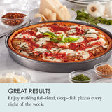 Chicago Metallic 16124 Professional Non-Stick Deep Dish Pizza Pan,14.25-Inch Chicago Metallic
