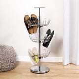 Honey-Can-Do 3 Tier Chrome Shoe Tree, 25 lbs Honey-Can-Do
