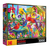 RoseArt - Kodak Premium - Bird Bath Garden - 3000 Piece Jigsaw Puzzle for Adults RoseArt