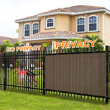 Artpuch Pergola Shade Cover 10'X10' Outdoor Sun Shade Cloth with Grommets Shade Tarp for Patio, Carport, Backyard Artpuch