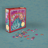 SANTORO Zodiax - 1000 Piece Jigsaw Puzzle - Aquarius - Fun Birthday Gift For Kids, Adults | Astrology Gifts for Women and Men | Zodiac Horoscope Puzzle SANTORO