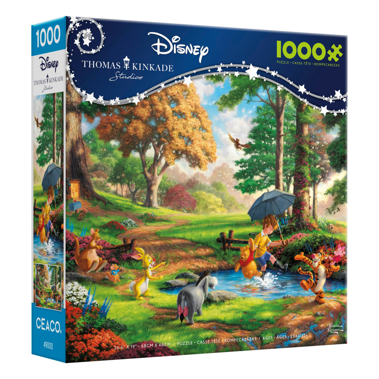 Ceaco - Thomas Kinkade - Disney - Winnie The Pooh - 1000 Piece Jigsaw Puzzle Ceaco