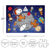 AQUARIUS Peanuts Artemis Puzzle (1000 Piece Jigsaw Puzzle) - Glare Free - Precision Fit - Virtually No Puzzle Dust - Officially Licensed Peanuts Merchandise & Collectibles - 20x28 in AQUARIUS