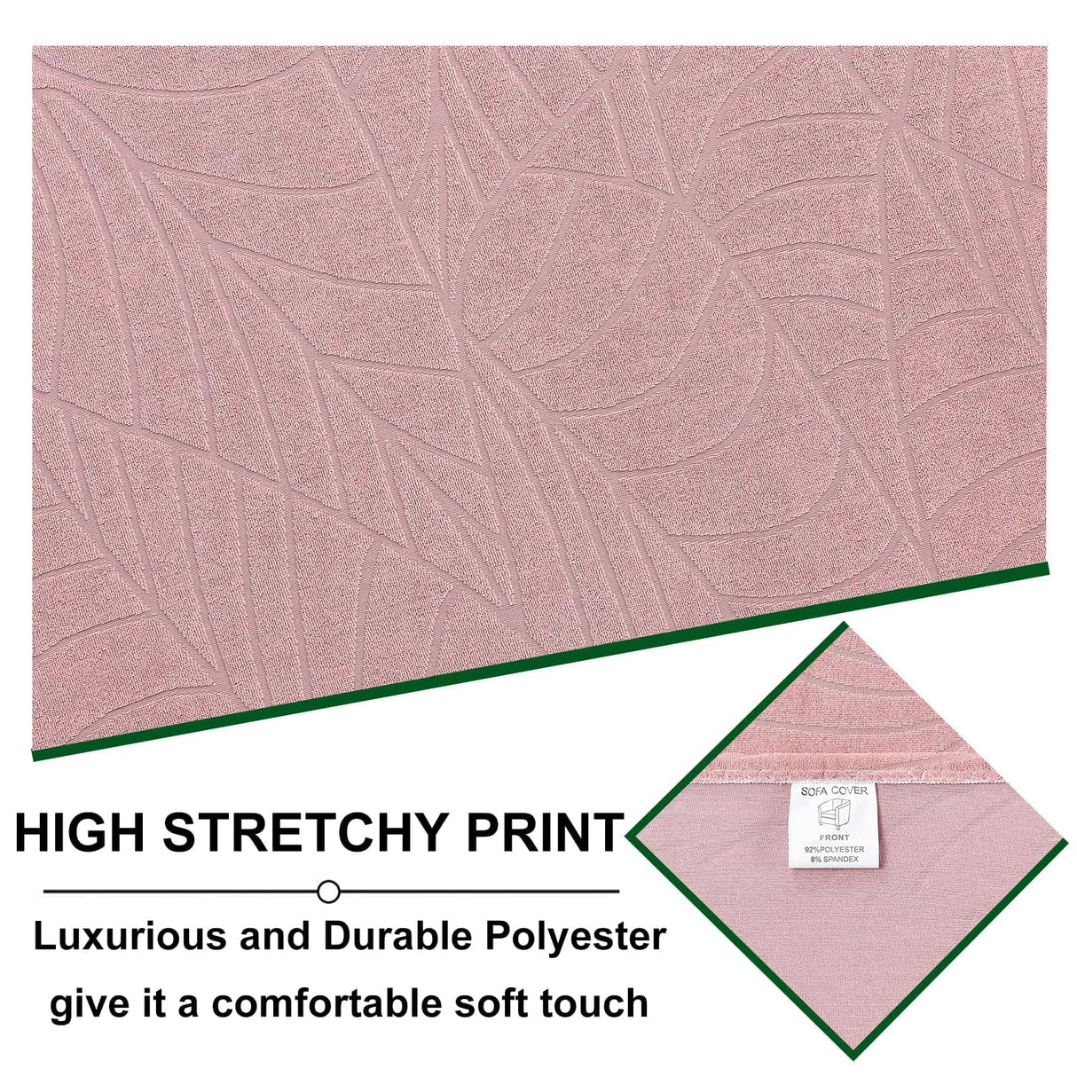 CRFATOP 2 Piece Club Chair Slipcover Stretch Barrel Chair Covers Jacquard Tub Chair Slipcovers Soft Armchair Sofa Cover Removable Couch Furniture Protector Arm Chair Cover for Living Room,D37 CRFATOP