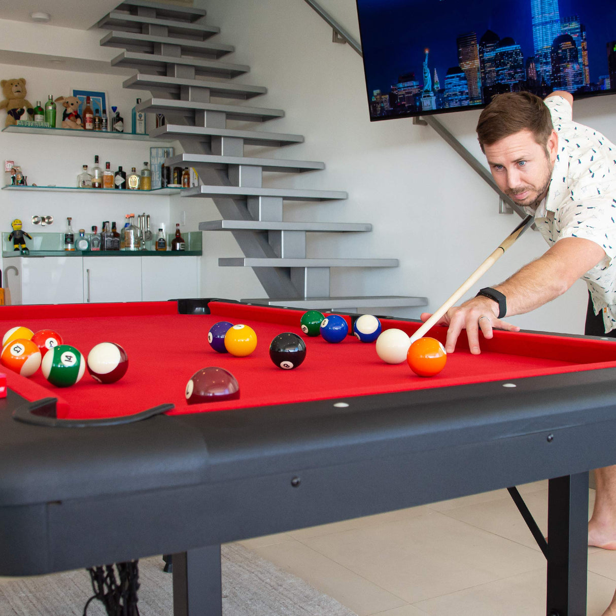 GoSports Regulation Billiards Balls Complete Set of 16 Professional Balls GoSports