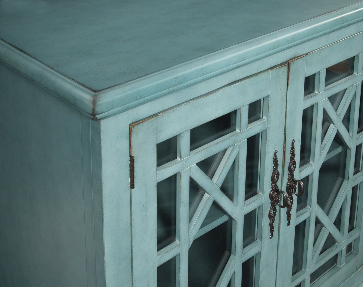 Martin Svensson Home Accent Cabinet 38" W x 32" H Teal Martin Svensson Home