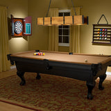 4 Lights Rustic Wood Chandelier with 5W LED Downlight Dimmable, Farmhouse Pendant Light Fixtures for Dining Room, Pool Table Light-39inches BAOURE