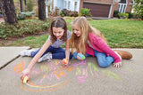 Crocodile Creek Sidewalk Chalk - Outside Art Set for Kids Ages 3 and Up - Encourages Creativity, Fun, and Outdoor Play - Ideal Playground Toys - Includes 3 Ice Cream-Shaped Pieces of Chalk Crocodile Creek