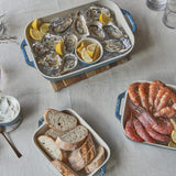 Staub Ceramic Baking Dish Set, 3pc, Rustic Turquoise STAUB