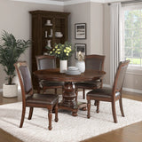 Homelegance Lordsburg 2-Piece Pack Dining Side Chairs, Cherry Homelegance