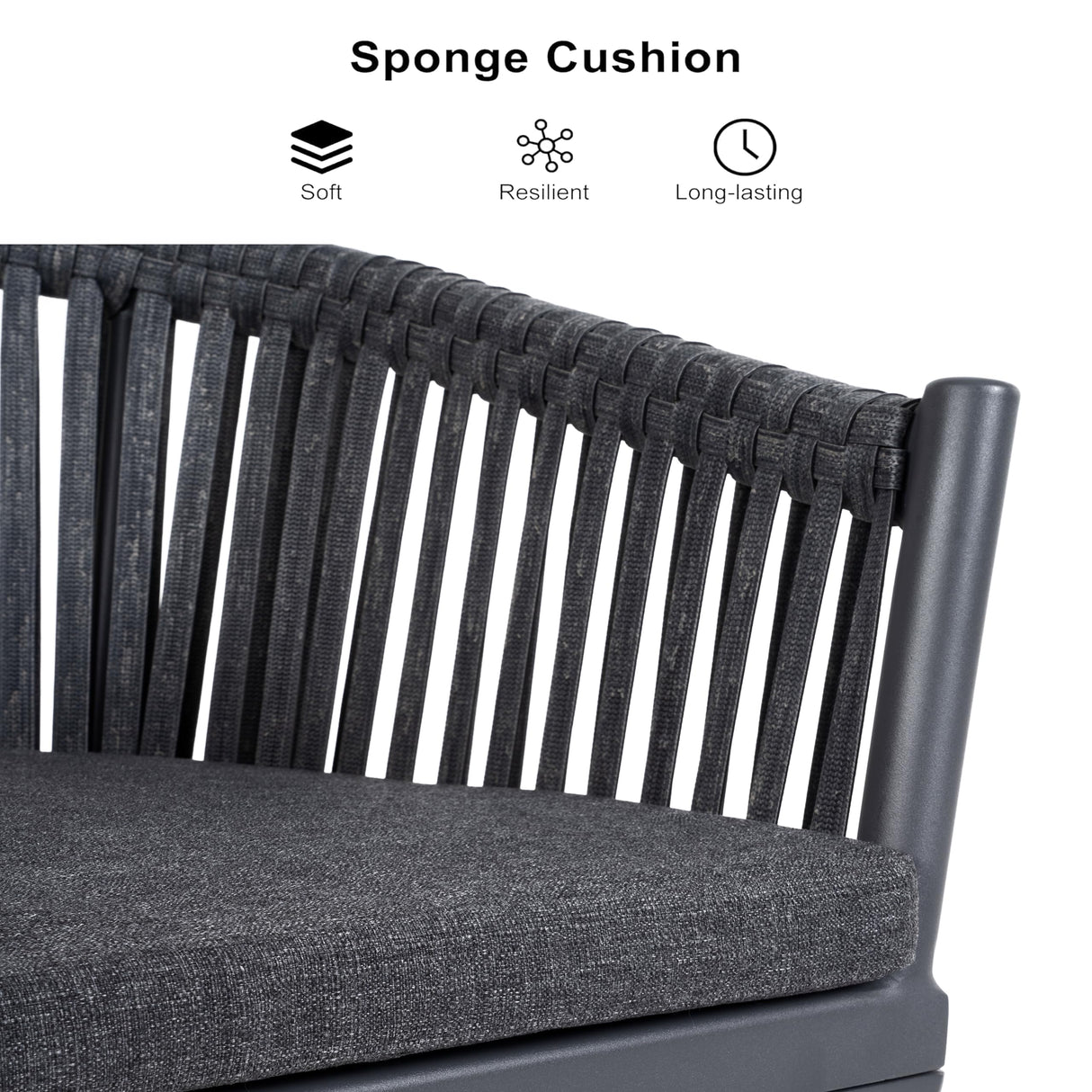 PURPLE LEAF 11 Pieces Outdoor Dining Set with Patio Aluminium Dining Table and Wicker Rattan Chairs Modern Furniture Cushions Sets for Backyard Indoor Decor Kitchen Grey PURPLE LEAF