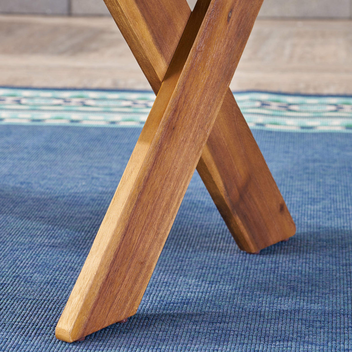 Christopher Knight Home Irene Outdoor Acacia Wood Coffee Table, Sandblast Teak Finish Christopher Knight Home